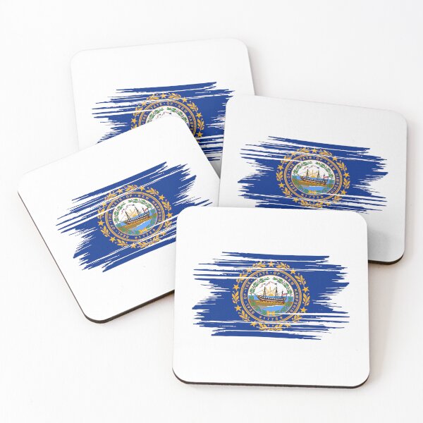 Item preview, New Hampshire Distressed Flag Veteran Gift Military Pride NH designed and sold by shitpostee.