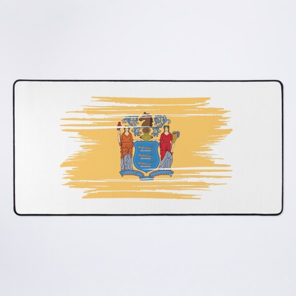 Item preview, New Jersey Distressed Flag Veteran Gift Military Pride NJ designed and sold by shitpostee.