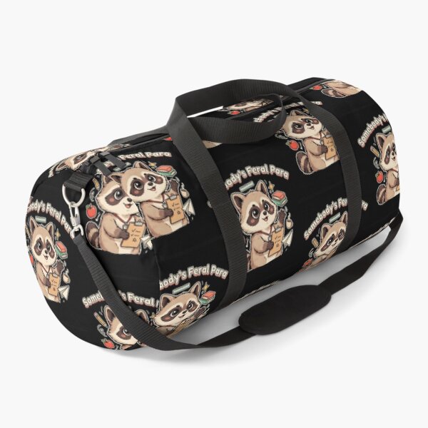 Item preview, Somebody’s Feral Para Funny School Paraprofessional Raccoon designed and sold by Redgiant87x.