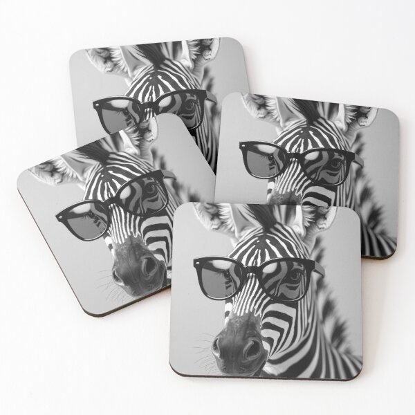 Item preview, Cool B&W Zebra in Sunglasses designed and sold by VFXguy.