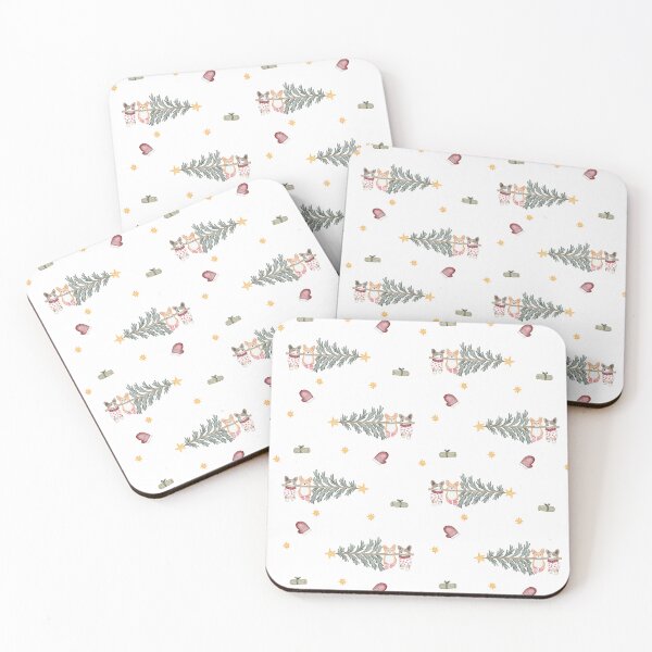 Item preview, Cute Watercolor Corgi and French Bulldog White Pattern designed and sold by svitlaarty.