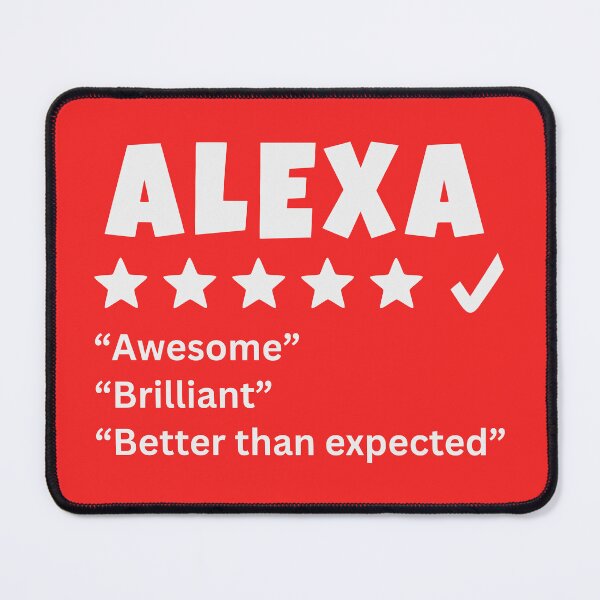 Item preview, Alexa Review designed and sold by glowdesigns.