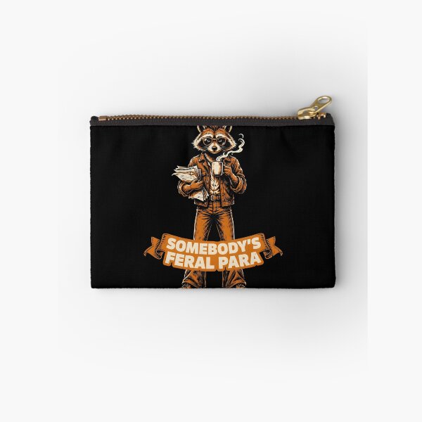 Item preview, Somebody’s Feral Para Raccoon Paraeducator School Humor designed and sold by Redgiant87x.