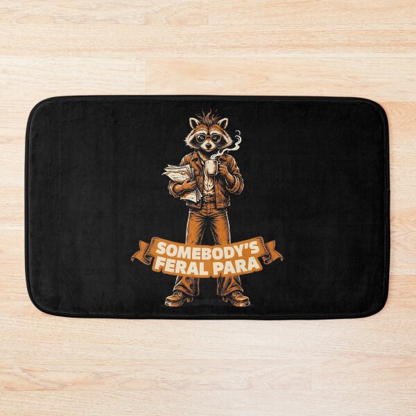 Item preview, Somebody’s Feral Para Raccoon Paraeducator School Humor designed and sold by Redgiant87x.