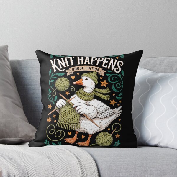 Item preview, Knit Happens Goose Edition  designed and sold by jkrphoto.