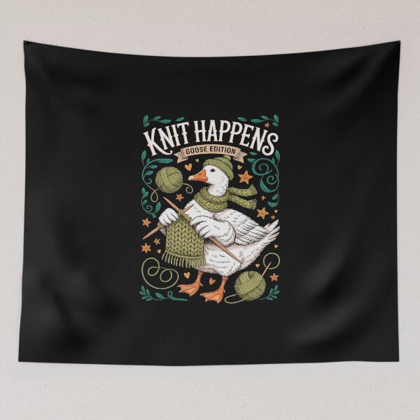 Item preview, Knit Happens Goose Edition  designed and sold by jkrphoto.