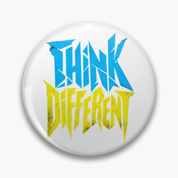 Item preview, Think Different Bold Cracked Typography Design | Motivational Creative Mindset Art | Streetwear Gift designed and sold by StyxIND.
