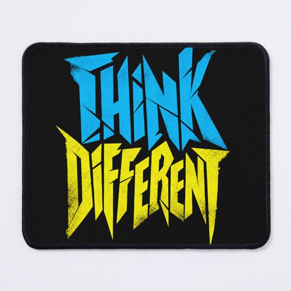 Item preview, Think Different Bold Cracked Typography Design | Motivational Creative Mindset Art | Streetwear Gift designed and sold by StyxIND.