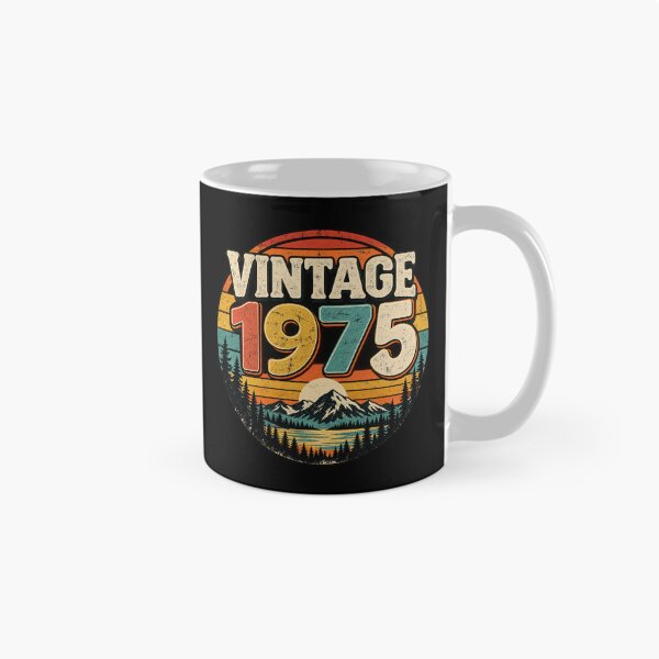 Item preview, Vintage 1975 – Retro Sunset Mountains designed and sold by TroviTutto.