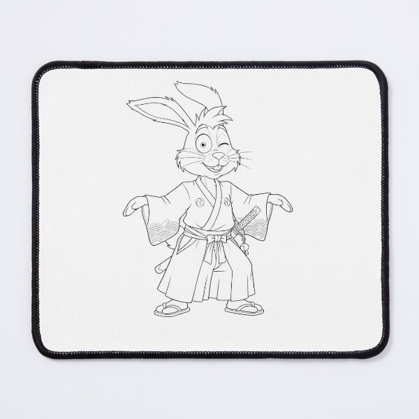 Item preview, Rabbit a Japanese Warrior  designed and sold by Cowmiow .