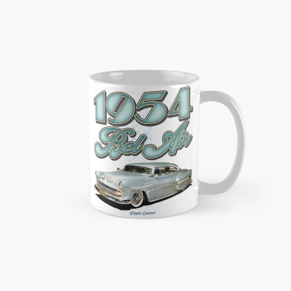 Item preview, 1954 BelAir Moonglow - Watson with text - Lowrider, Kustom, Hot Rod, Muscle Car designed and sold by Elegant Customs.