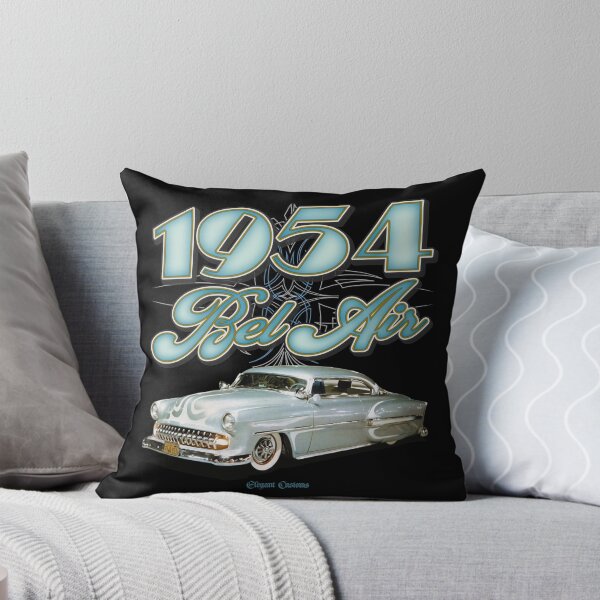Item preview, 1954 BelAir Moonglow - Watson with text - Lowrider, Kustom, Hot Rod, Muscle Car designed and sold by Elegant Customs.