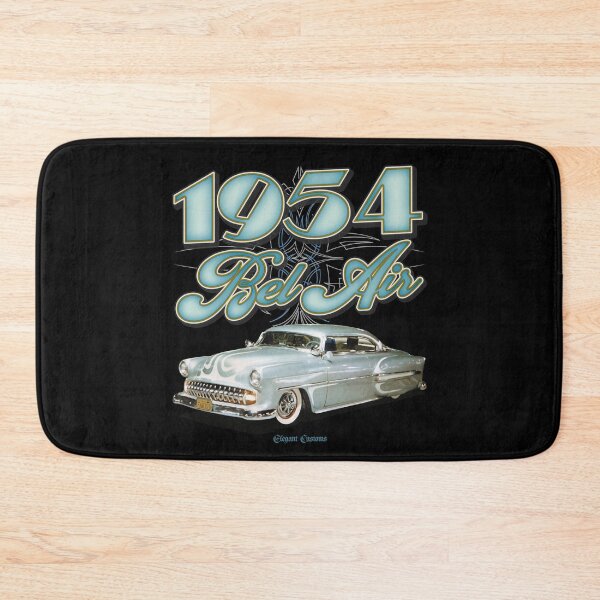 Item preview, 1954 BelAir Moonglow - Watson with text - Lowrider, Kustom, Hot Rod, Muscle Car designed and sold by Elegant Customs.