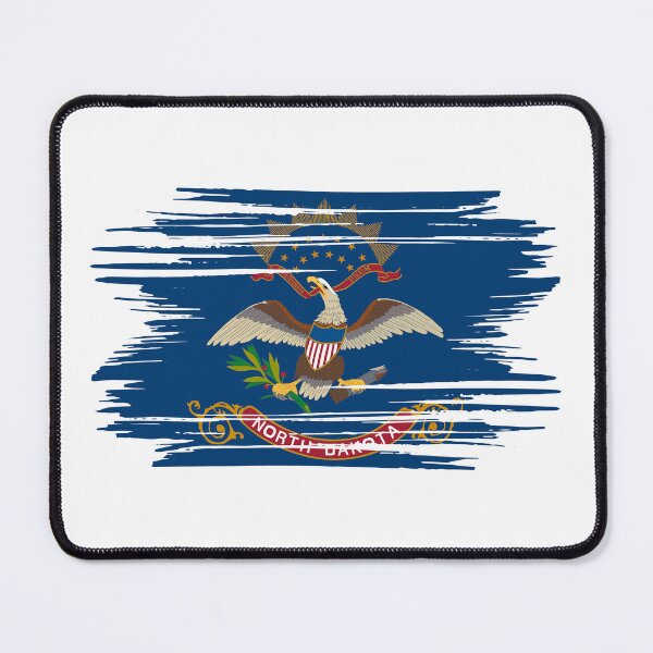 Item preview, North Dakota Distressed Flag Veteran Gift Military Pride ND designed and sold by shitpostee.