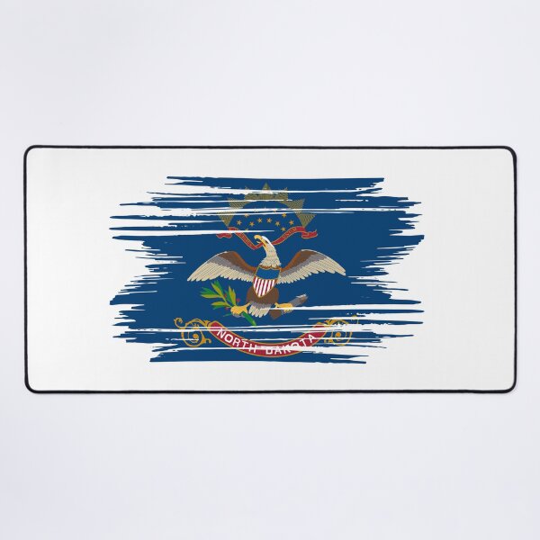 Item preview, North Dakota Distressed Flag Veteran Gift Military Pride ND designed and sold by shitpostee.