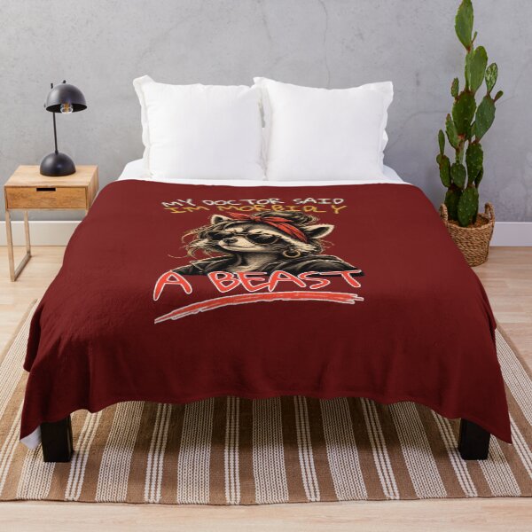 Item preview, My Doctor Said I'm Morbidly a Beast Raccoon Women's Design designed and sold by Creative-Sanc.