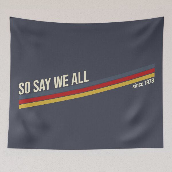 Item preview, So Say We All Retro Battlestar Galactica T-Shirt | Classic 1978 Sci-Fi Design designed and sold by VoglR.