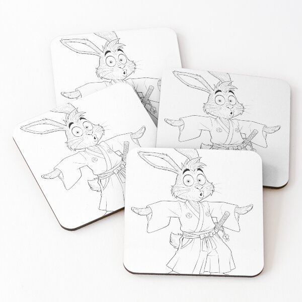 Item preview, Rabbit a Japanese Warrior  designed and sold by Tule2.