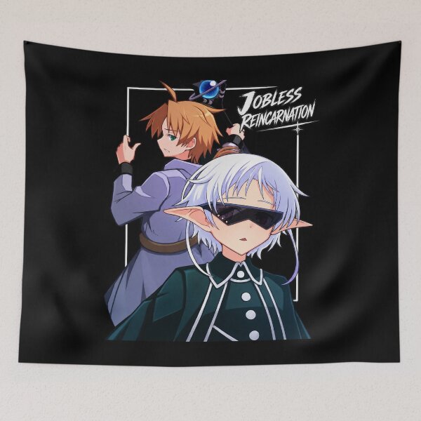 Item preview, Mushoku Tensei Jobless Reincarnation designed and sold by reezorrrr.
