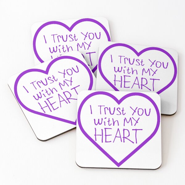 Item preview, I Trust You with My Heart designed and sold by kinpirks.