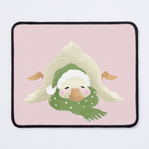 Item preview, Sleepy Duck in Cozy Green Scarf designed and sold by GD-Bonny.