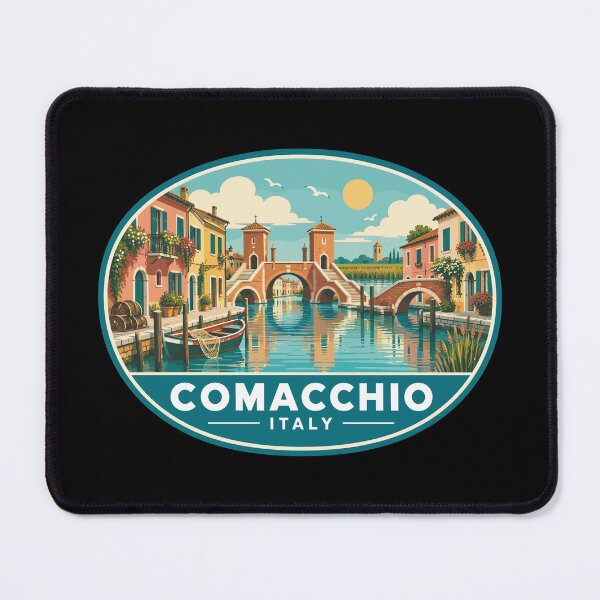 Item preview, Explore Comacchio in Italy Vintage Canal Town designed and sold by turtlestart.