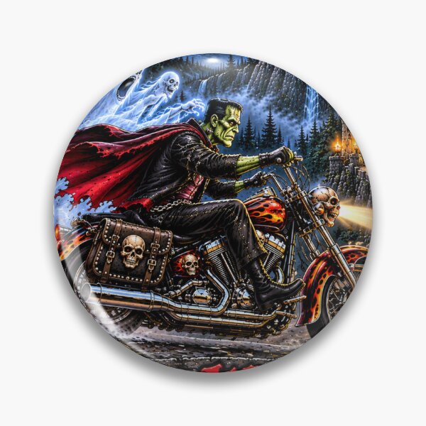 Item preview, Trick or Treat 8 Frankenstein Dracula Trick Or Treat art 8 x 10 art motorcycle art t shirts hoodies pillows books phones clocks heat transfers designed and sold by oldwestcowboy.