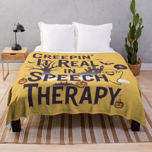 Item preview, Creepin It Real Speech Therapy Ghost Audio Wave Graphic designed and sold by Exquisite Design Studio „Paculówka”.