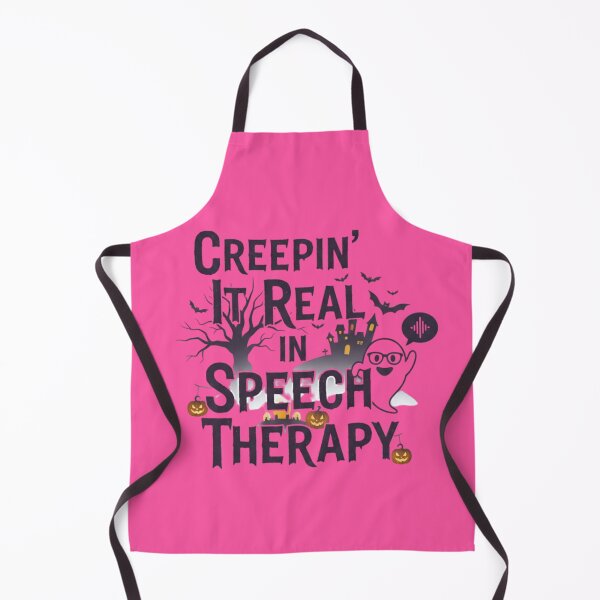 Item preview, Creepin It Real Speech Therapy Ghost Audio Wave Graphic designed and sold by Exquisite Design Studio „Paculówka”.