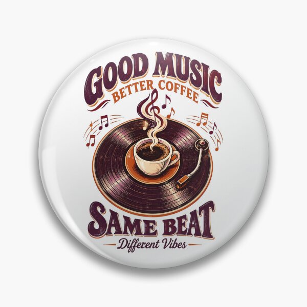 Item preview, Good Music Better Coffee Same Beat designed and sold by Sovereign Supply Co..
