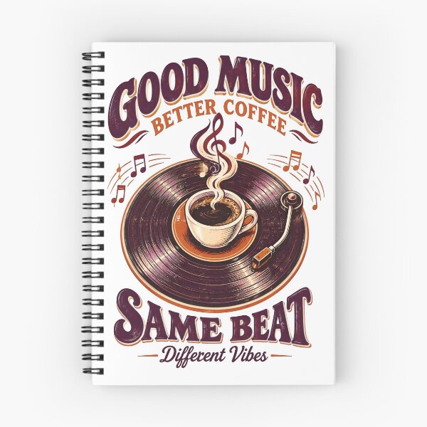 Item preview, Good Music Better Coffee Same Beat designed and sold by Sovereign Supply Co..