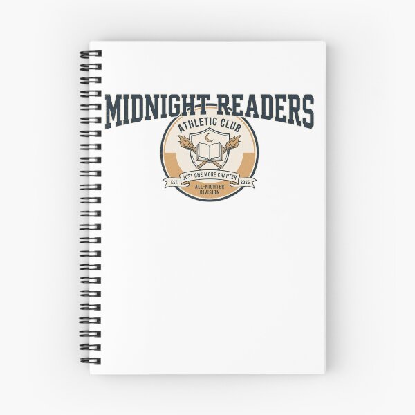 Item preview, Midnight Readers Athletic Club, Vintage Book Lover designed and sold by Imaginary-Sound.