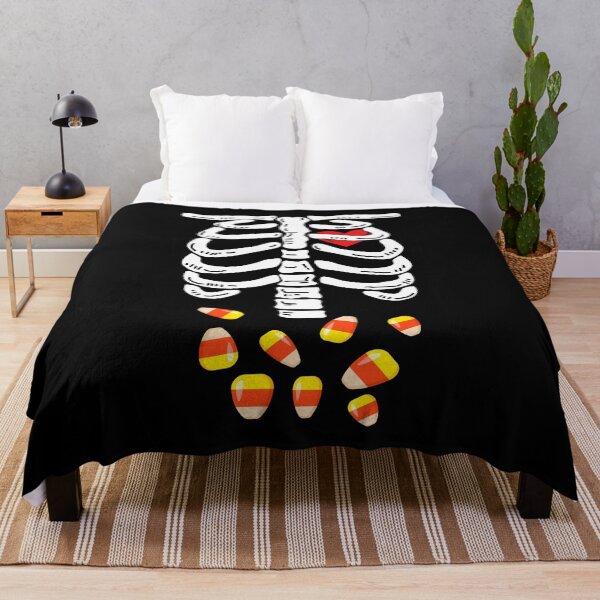 Item preview, Skeleton Candy Corn Halloween designed and sold by ArtbySunRaeer.