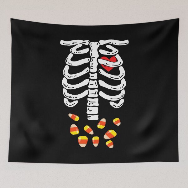 Item preview, Skeleton Candy Corn Halloween designed and sold by ArtbySunRaeer.