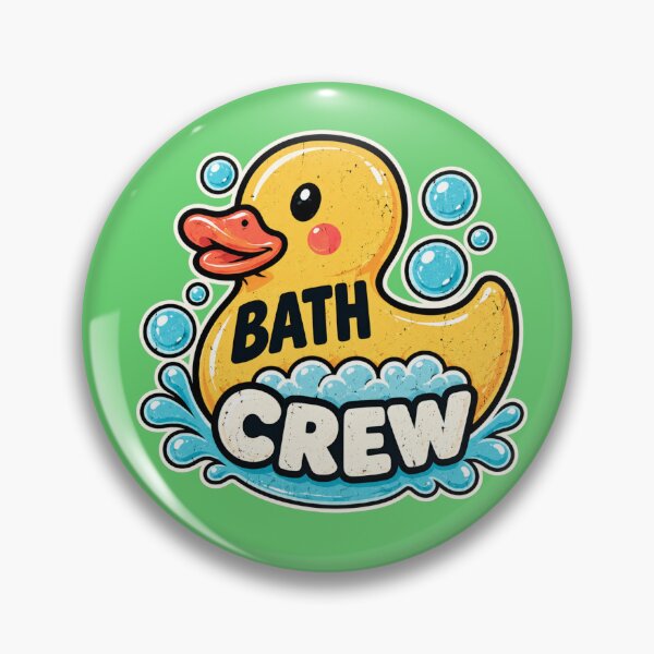 Item preview, Bath Crew Cute Rubber Duck Bubble Bath designed and sold by Ania & Maxiu.