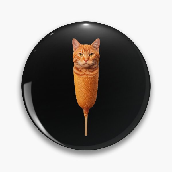 Item preview, Corn Dog Cat Funny designed and sold by charoen-design.