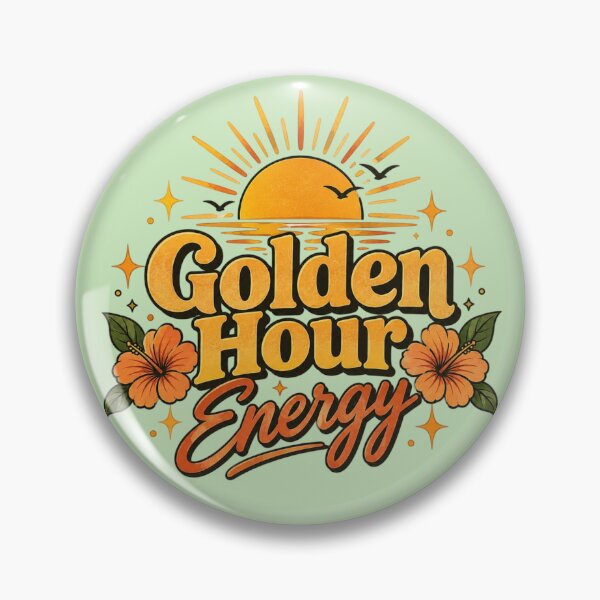 Item preview, Golden Hour Energy – Retro Boho Sunset Floral Art designed and sold by Sanika arts .