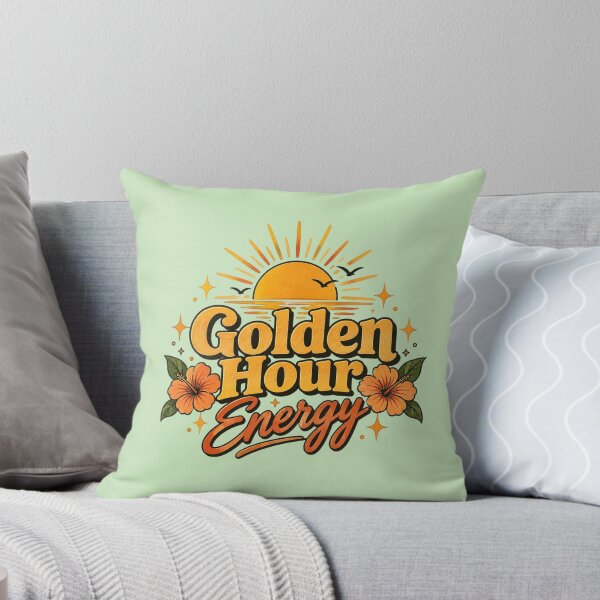 Item preview, Golden Hour Energy – Retro Boho Sunset Floral Art designed and sold by Sanika arts .