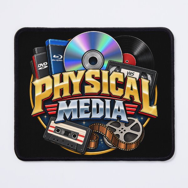 Item preview, Physical Media Logo Design designed and sold by Moviebuff91.