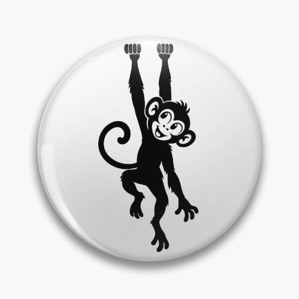 Item preview, Just Hanging Around – Funny Monkey designed and sold by ElegantPeople.