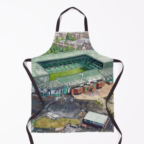 Item preview, Glasgow Parkhead Football Stadium Watercolour Art designed and sold by ArtworkNorth.