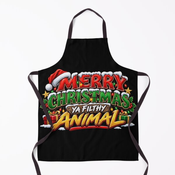 Item preview, Merry Christmas Ya Filthy Animal - Rude But Funny - Christmas Design designed and sold by aventi24.