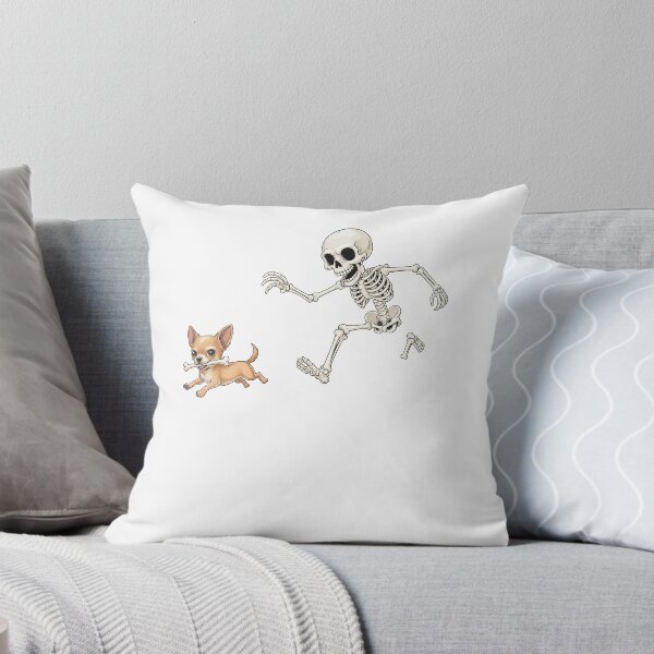 Item preview, Dog Stealing Bone Skeleton Halloween designed and sold by charoen-design.
