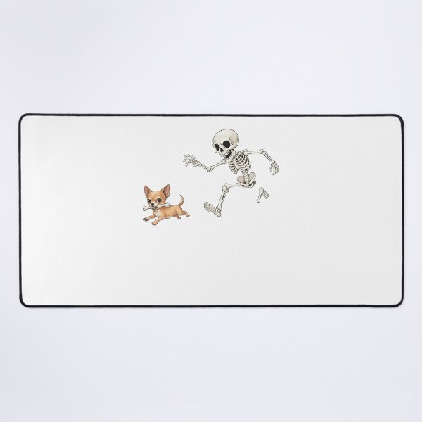 Item preview, Dog Stealing Bone Skeleton Halloween designed and sold by charoen-design.