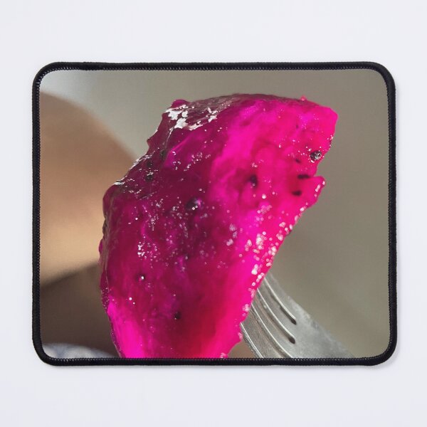 Item preview, A piece of dragonfruit in fork designed and sold by GerhanaBulbul.