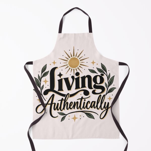 Item preview, Living Authentically – Botanical Self Love Quote designed and sold by Sanika arts .