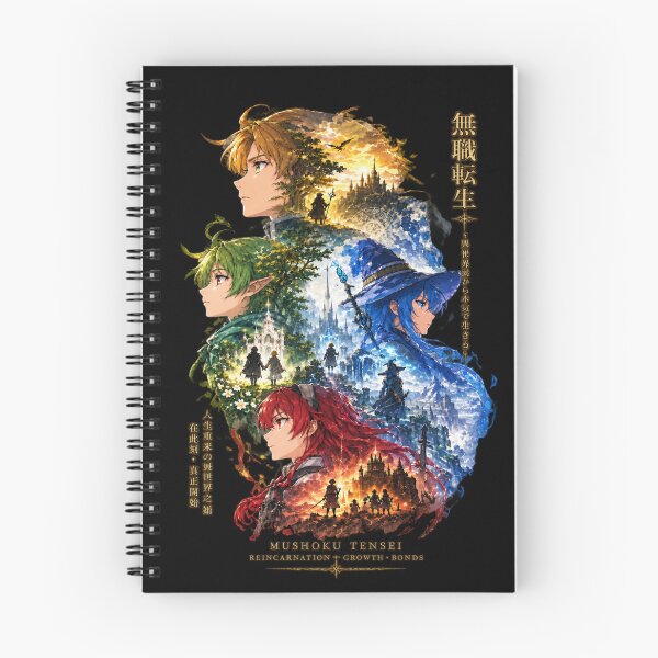 Item preview, Mushoku Tensei Jobless Reincarnation designed and sold by reezorrrr.