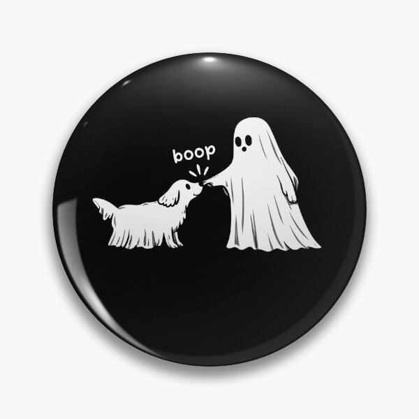 Item preview, Ghost Boop Dog Funny Halloween Meme designed and sold by charoen-design.