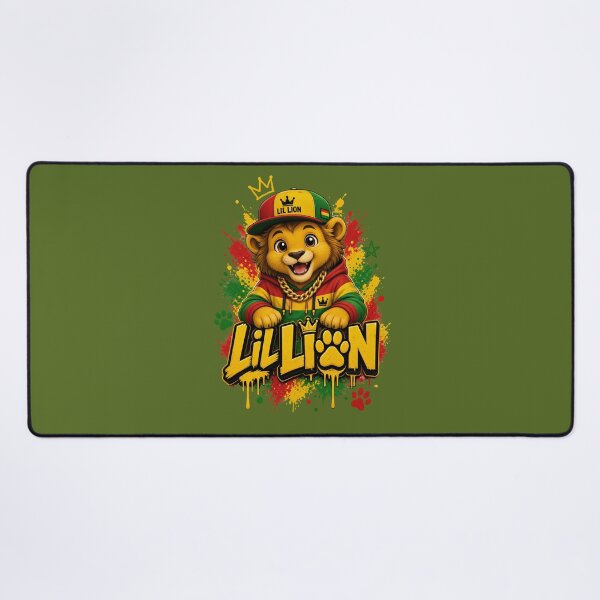 Item preview, Lil Lion Reggae Streetwear Graffiti King Cute Cub designed and sold by digitalbob60.