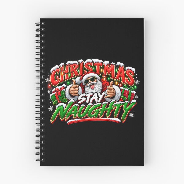 Item preview, Christmas Stay Naughty - Rude But Funny - Christmas Design designed and sold by aventi24.